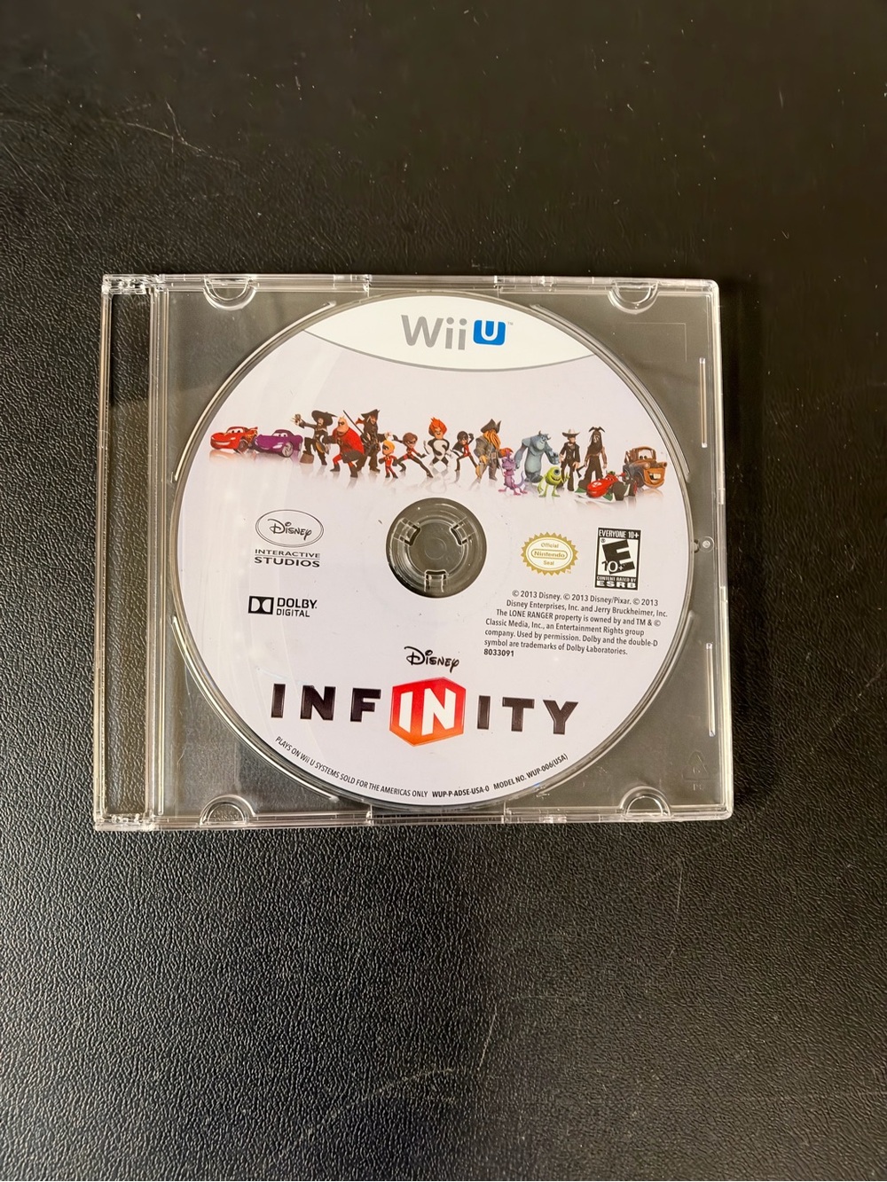 Disney Infinity (Nintendo Wii U, 2013) Game Disc Only
